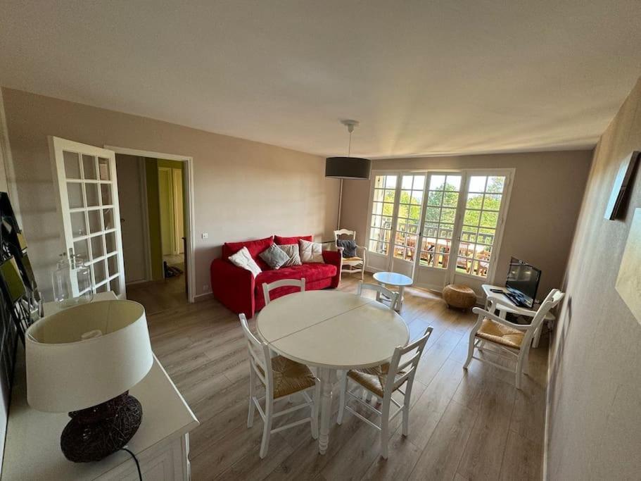 Appartement Calme Proche De La Mer Avec Parking Villers-sur-Mer Dış mekan fotoğraf